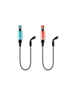 Delphin COLOR Kettenbissanzeiger Set Blau und Rot 2 Stück-Bissanzeiger & Bobbins-JJ-Fishing