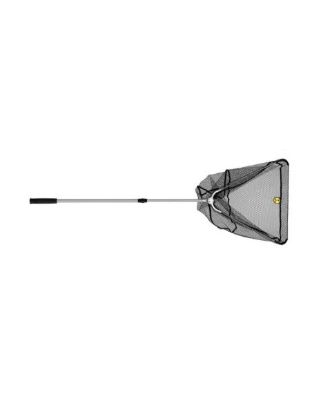 Delphin Kescher Metallmittel 60x60 200cm 2 Teilig Teleskopierbarer Staab Angelkescher-Tackle & Co-JJ-Fishing