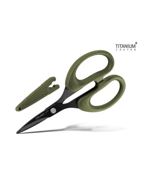 Delphin BladeX 12cm Long Titan Scissors Geriffelte Schere Angelscheere Ultra Scharf-Angelzubehör-JJ-Fishing