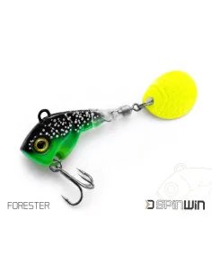 Delphin SpinWIN 7,5g FORESTER Jig Spinner Vibrationsköder Barsch Magnet-Blinker / Spinnköder-JJ-Fishing