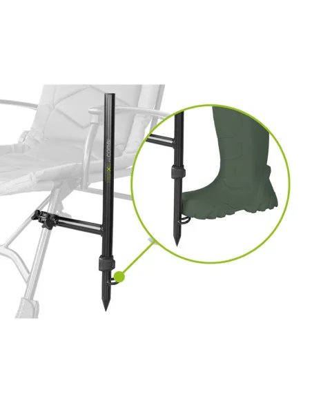 Delphin REAXE UniFIX COMBI Halter Front Method Feeder Rutenhalter für Angelsessel-Angelzubehör-JJ-Fishing