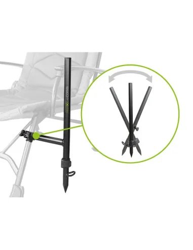 Delphin REAXE UniFIX COMBI Halter Front Method Feeder Rutenhalter für Angelsessel-Angelzubehör-JJ-Fishing