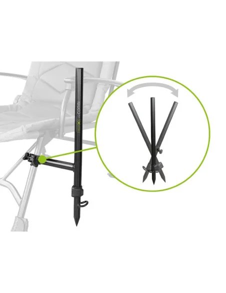 Delphin REAXE UniFIX COMBI Halter Front Method Feeder Rutenhalter für Angelsessel-Angelzubehör-JJ-Fishing