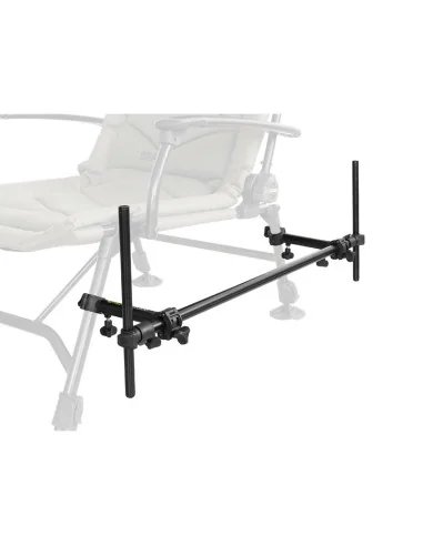 Delphin REAXE UniFIX DUO Halter Front und Back Method Feeder Rutenhalter für Angelsessel-Angelzubehör-JJ-Fishing