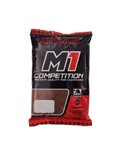 Mivardi M1 Team Mivardi Black Roach 1kg Competition Groundbait Method Feeder-Groundbait & Partikelfutter-JJ-Fishing