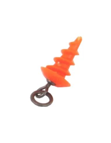 PB Products Ring Bait Screw 360 red 10 pieces-Leader material & mounting accessories-JJ-Fishing