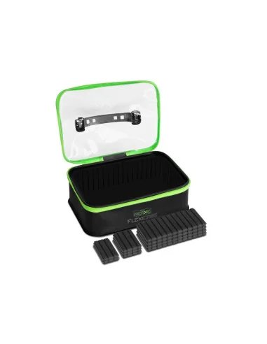 Delphin REAXE FlexiCASE EVA-Organizer Method Feeder Wasserdichte Angeltasche Verstellbar-Angelzubehör-JJ-Fishing