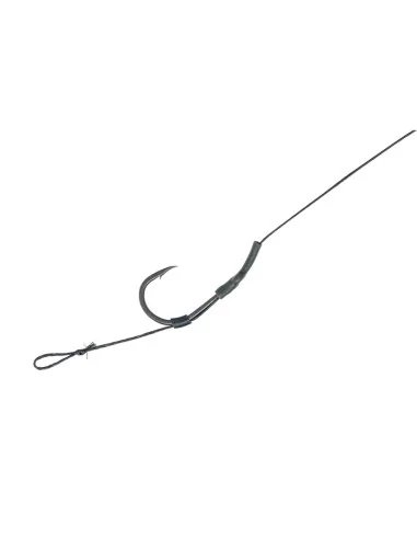 Mivardi EASY Black 1 Classic Boilie Rig mit Swivel Karpfen Vorfach 2 Stück-Vorfächer-JJ-Fishing