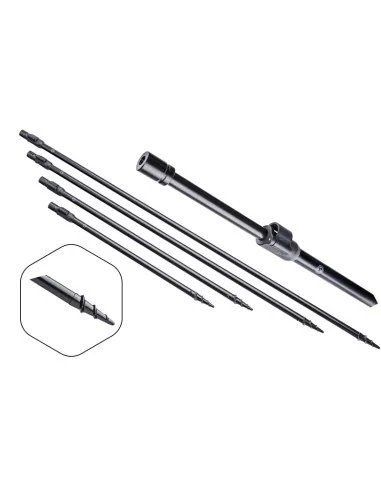 Mivardi Entrix 90 Screw Bankstick Rutenauflage Erdspieß Black Edition-Rod Pod´s, Banksticks & Buzzerbars-JJ-Fishing