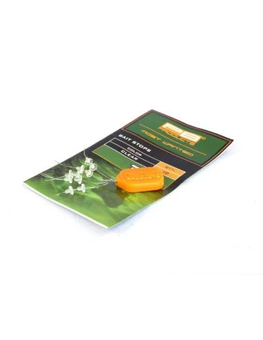 PB Products Baitstops Clear – 10 Stück-Stopper & Baitscrews-JJ-Fishing