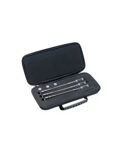 Mivardi MCX Stainless Swing Arm Carbon Set 3 Stück mit Hardcase Transporttasche Profi Ausrüstung-Bissanzeiger & Bobbins-JJ-Fi...