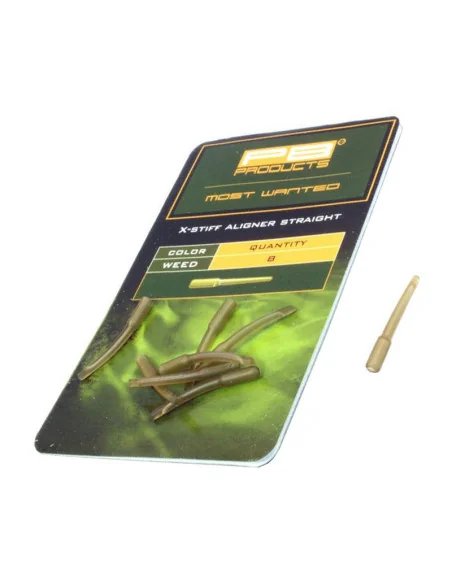 PB Products X-Stiff Aligner Straight Weed 8 pieces-Leader material & mounting accessories-JJ-Fishing