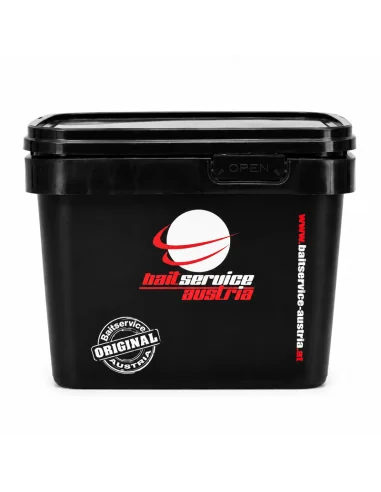 BSA EIMER 10L Kübel Black Edition Baitservice Austria-Tackle Boxen-JJ-Fishing