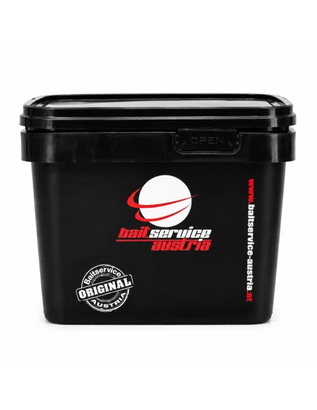 BSA EIMER 10L Kübel Black Edition Baitservice Austria-Tackle Boxen-JJ-Fishing