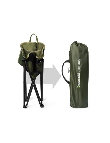 Delphin WASABI SHORTback Stuhl Angelsessel Camping Sessel-Outdoor-JJ-Fishing