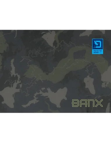 Delphin CarpMAT BANX Camo Fischmatte, 110x60cm Abhakmatte-Abhakmatten & Wiegeschlingen-JJ-Fishing