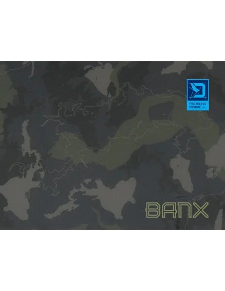 Delphin CarpMAT BANX Camo Fischmatte, 110x60cm Abhakmatte-Abhakmatten & Wiegeschlingen-JJ-Fishing