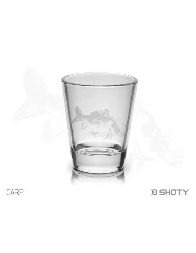 Delphin SHOTY 6in1 6x55ml Glasbecher-Set Schnapsglas Stamperl mit Fisch Design-Diverse Geschenkideen-JJ-Fishing