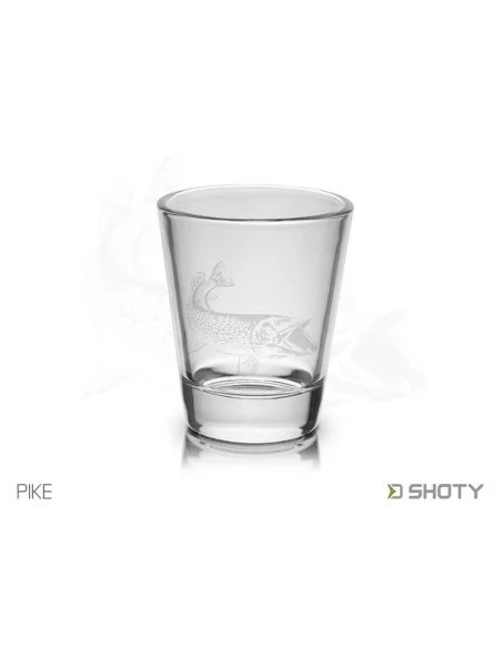 Delphin SHOTY 6in1 6x55ml Glasbecher-Set Schnapsglas Stamperl mit Fisch Design-Diverse Geschenkideen-JJ-Fishing
