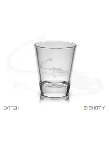 Delphin SHOTY 6in1 6x55ml Glasbecher-Set Schnapsglas Stamperl mit Fisch Design-Diverse Geschenkideen-JJ-Fishing