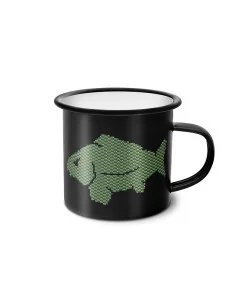 Delphin CARPO 350ml Emaillierte Tasse Angel Becher mit Karpfen-Outdoor Cooking-JJ-Fishing 2