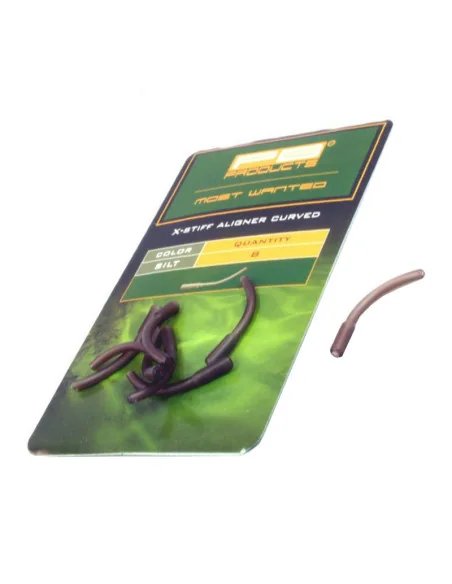 PB Products X-Stiff Aligner Curved Silt 8 Stück-Vorfachmaterial & Montage-Zubehör-JJ-Fishing