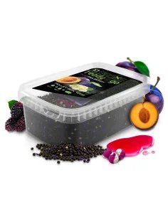 Delphin Reaxe Mulberry & Plum READY&GO 400g Pellet Box mit Liquid und Wafter-Wafters-JJ-Fishing