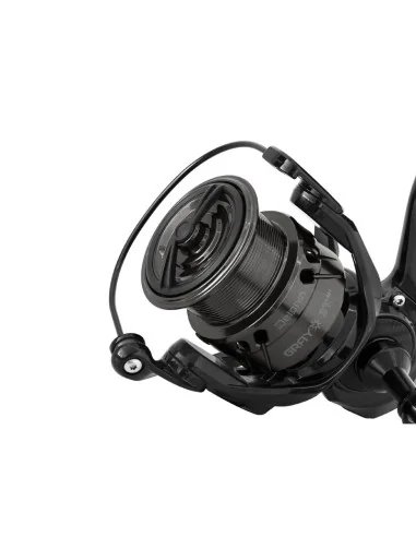 Delphin GRAYX 2T 2000 Carbon Spinnrolle Feeder Rolle Premium Edition Angelrolle-Rollen-JJ-Fishing