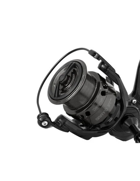 Delphin GRAYX 2T 2000 Carbon Spinnrolle Feeder Rolle Premium Edition Angelrolle-Rollen-JJ-Fishing