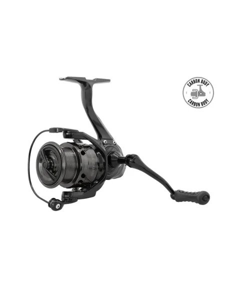 Delphin GRAYX 2T 2000 Carbon Spinnrolle Feeder Rolle Premium Edition Angelrolle-Rollen-JJ-Fishing