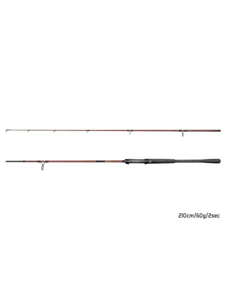 Delphin EXPLOZA HARD 210cm 60g Hecht Zander Angelrute Spinnrute Long Cast-Spinnruten-JJ-Fishing