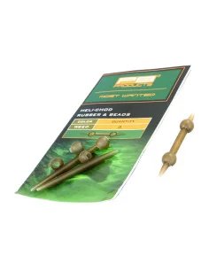 PB Products Heli-Chod Rubber & Beads Weed 3 Stück-Blei-JJ-Fishing