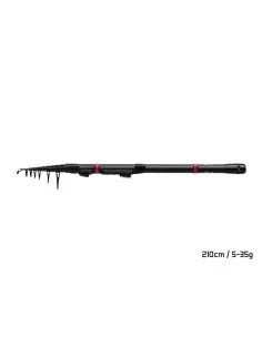 Delphin PocketROCKET 210cm 5-35g Teleskop Angelrute Extreme Kleines Packmaß Spinnrute Feeder Karpfen-Ruten-JJ-Fishing 2