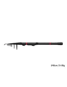 Delphin PocketROCKET 240cm 5-35g Teleskop Angelrute Extreme Kleines Packmaß Spinnrute Feeder Karpfen-Ruten-JJ-Fishing 2