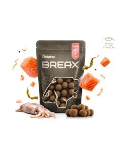 Delphin BreaX SeaKER 16mm Squid - Lachs 300g Prämium Hook Baits Boilies-Köder-JJ-Fishing