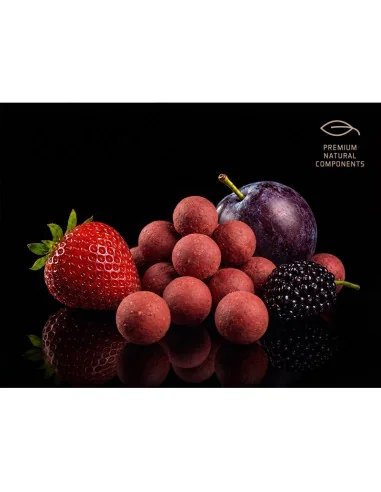 Delphin BreaX SweetBerry 16mm Plum - Mulberry - Erdbeere 300g Prämium Hook Baits Boilies-Köder-JJ-Fishing