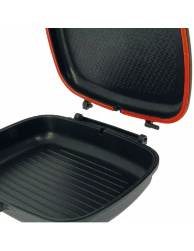 NGT Double Grill Pan Grillpfanne Camping Pfanne mit Dichtung-Outdoor Cooking-JJ-Fishing