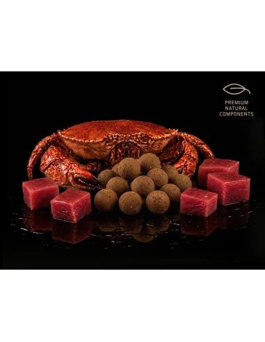 Delphin BreaX MonstaFISH 24mm Monster Crab- Thunfisch 300g Prämium Hook Baits Boilies-Köder-JJ-Fishing