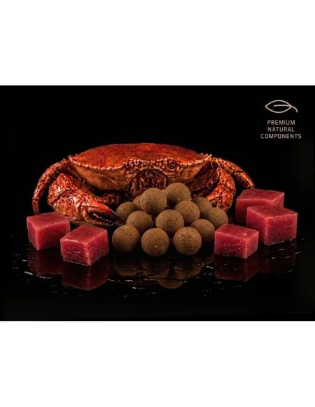 Delphin BreaX MonstaFISH 16mm Monster Crab- Thunfisch 300g Prämium Hook Baits Boilies-Köder-JJ-Fishing