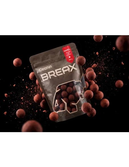 Delphin BreaX HotHELL 16mm Robin Red-Chilli- Sausage 300g Prämium Hook Baits Boilies-Köder-JJ-Fishing