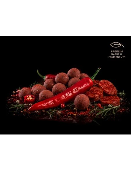 Delphin BreaX HotHELL 16mm Robin Red-Chilli- Sausage 300g Prämium Hook Baits Boilies-Köder-JJ-Fishing