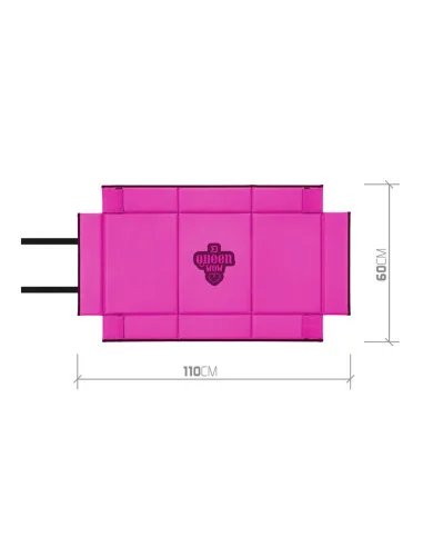 Delphin Duomat Queen WOW Fish Mat with Sideboards Abhakmatte 40x90cm/60x110cm Pink Rosa-Abhakmatten & Wiegeschlingen-JJ-Fishing