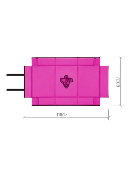 Delphin Duomat Queen WOW Fish Mat with Sideboards Abhakmatte 40x90cm/60x110cm Pink Rosa-Abhakmatten & Wiegeschlingen-JJ-Fishing