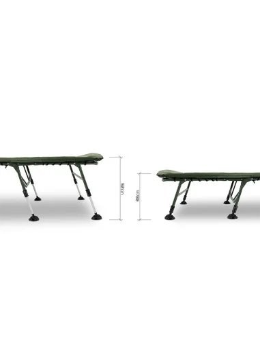 Delphin ErgoCARP Bedchair - Maximale Komfort und Stabilität für Angler-Angelliegen & Angelstühle-JJ-Fishing