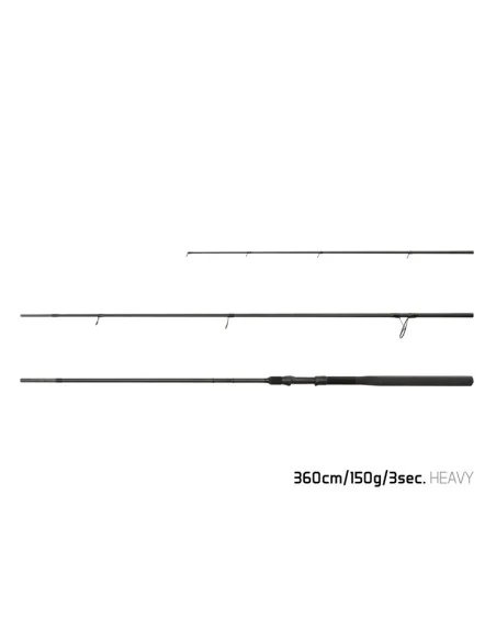 Delphin MAGMA REAXE 30T 12Ft 360cm 150g 3 Teilig Method Feeder Profi Angelrute Long Range-Method Feeder-JJ-Fishing