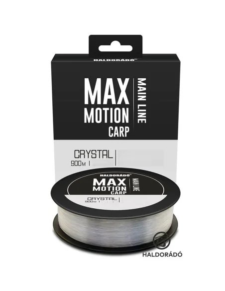 Haldorado MAX MOTION 0,40 mm CARP Crystal 700 m Durchsichtige Angelschnur-Schnüre-JJ-Fishing