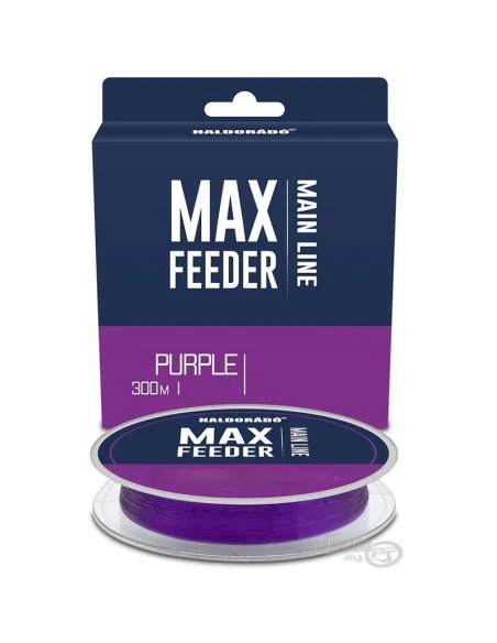 Haldorado MAX Feeder Purple 0,20 mm 300m Monofile Angelschnur Profi Qualität-Schnüre-JJ-Fishing