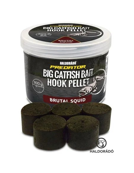 Haldorado Catfish Bait Brutal Squid Crab Hook Pellets 28mm Hakenköder Wels-Wels Köder-JJ-Fishing