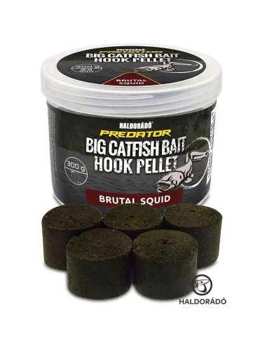 Haldorado Catfish Bait Brutal Squid Crab Hook Pellets 24mm Hakenköder Wels-Wels Köder-JJ-Fishing