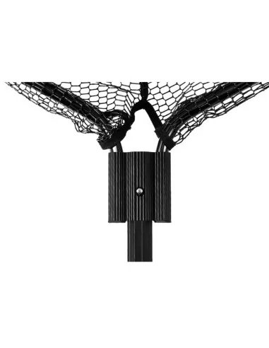 Delphin OMEGA 250cm 80x70cm 2 Teile Gummiertes Netz Raubfisch Kescher XXL Predator Net-Tackle & Co-JJ-Fishing